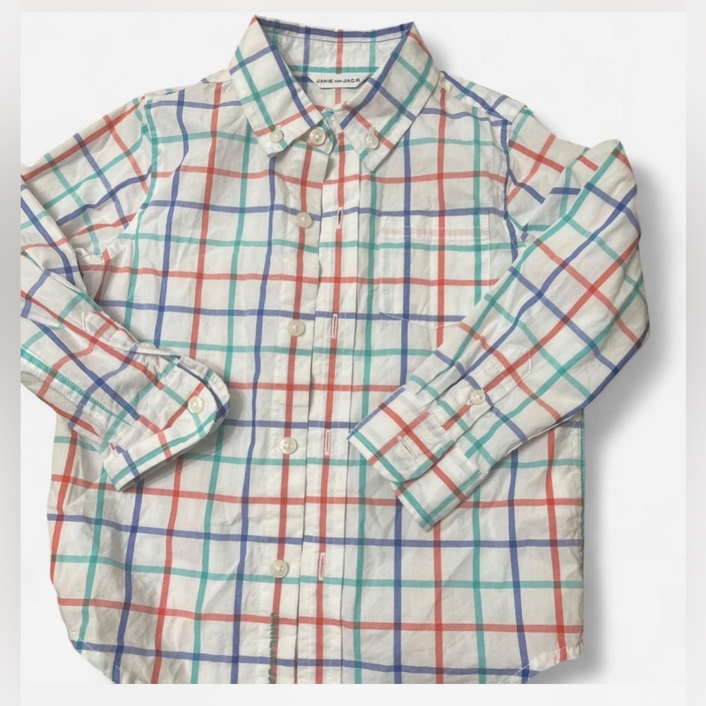 Boys Janie & Jack button down shirt size 2T - worn once